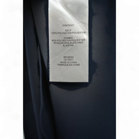 NWT Tibi Navy A-Line Mini Dress Size 4 - Picture 10 of 10